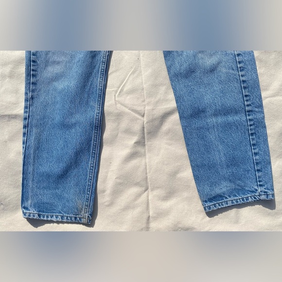 90s Y2K Carhartt Light Wash Men's Denim Traditional Fit Casual Jeans 34x32 - Picture 11 of 11